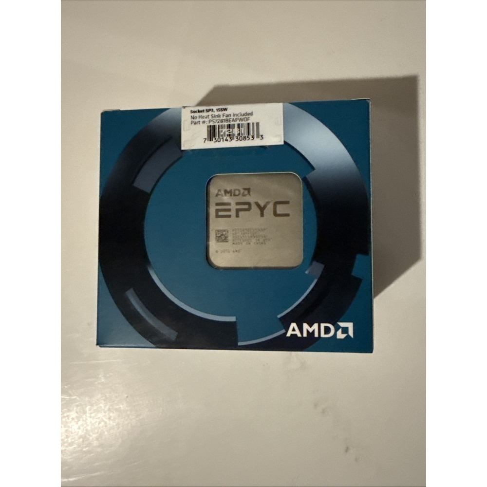 AMD EPYC 7281 16-Core 2.10GHz 32MB Socket SP3 155W CPU PS7281BEVGAAF